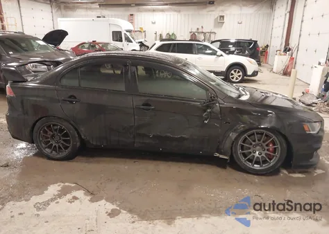 2010 Mitsubishi Lancer Evolution Gsr from USA, damaged, VIN JA32W8FV3AU023774